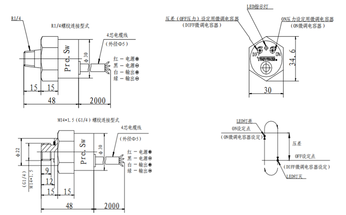 油研半导体压力开关